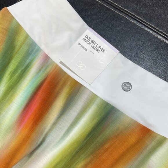 CALIA Women's Double Layer Mesh Golf Skort - Picture 9 of 10